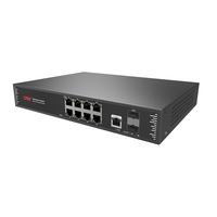 ONV L2+ Managed 8 Port Gigabit Switch Kapasitas 128Gbps MSTP/<50ms & ACL/QoS untuk Jaringan Inti Perusahaan