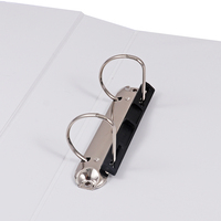 Carpeta de Plástico Foska con Insertos, Fácil de Usar, Reemplazable, Personalizada con Publicidad, Carpeta de Anillas de PVC, Carpeta de Anillas en D