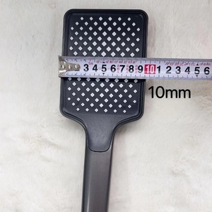 Juego de cabezal de ducha rectangular gris plomizo de 12 pulgadas con función anticorrosión - Product Image 4