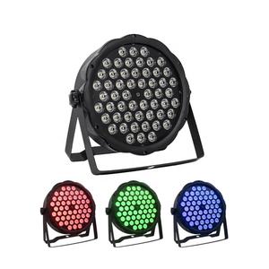 Iluminación de Escenario para DJ con DMX512, RGB, 54 Piezas, Luz LED Par 3 en 1 - Product Image 1