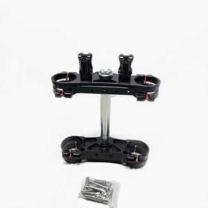 อะไหล่รถจักรยานยนต์ราคาโรงงาน ผลิตตามสั่ง อุปกรณ์ตกแต่งรถจักรยานยนต์ ตัวหนีบสามทางอะลูมิเนียมบิลเล็ต สำหรับ <span class=keywords><strong>ktm</strong></span> <span class=keywords><strong>EXC</strong></span>/SXF ปี 2023-2025 - Product Image 5