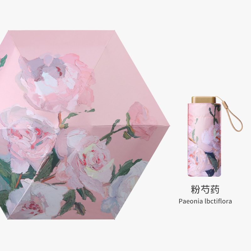 แป้งพัฟหกชั้น ดอกโบตั๋น-กันแดด กาวดำ