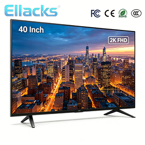 Téléviseur intelligent LED <span class=keywords><strong>pas</strong></span> <span class=keywords><strong>cher</strong></span> 24 32 40 42 43 50 55 65 pouces, téléviseur LED LCD intelligent 40 pouces le plus vendu avec verre trempé et cadre - Product Image 4