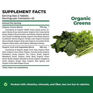 OEM/ODM all'ingrosso Private Label integratore alimentare verde miscela compresse di verdure Super verdi con servizio di progettazione - Product Image 6