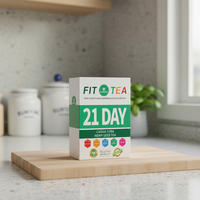 Thé en sachets aux herbes pour le commerce transfrontalier, boîte de 60g, programme minceur détoxifiant et sain de 21 jours pour la perte de poids
