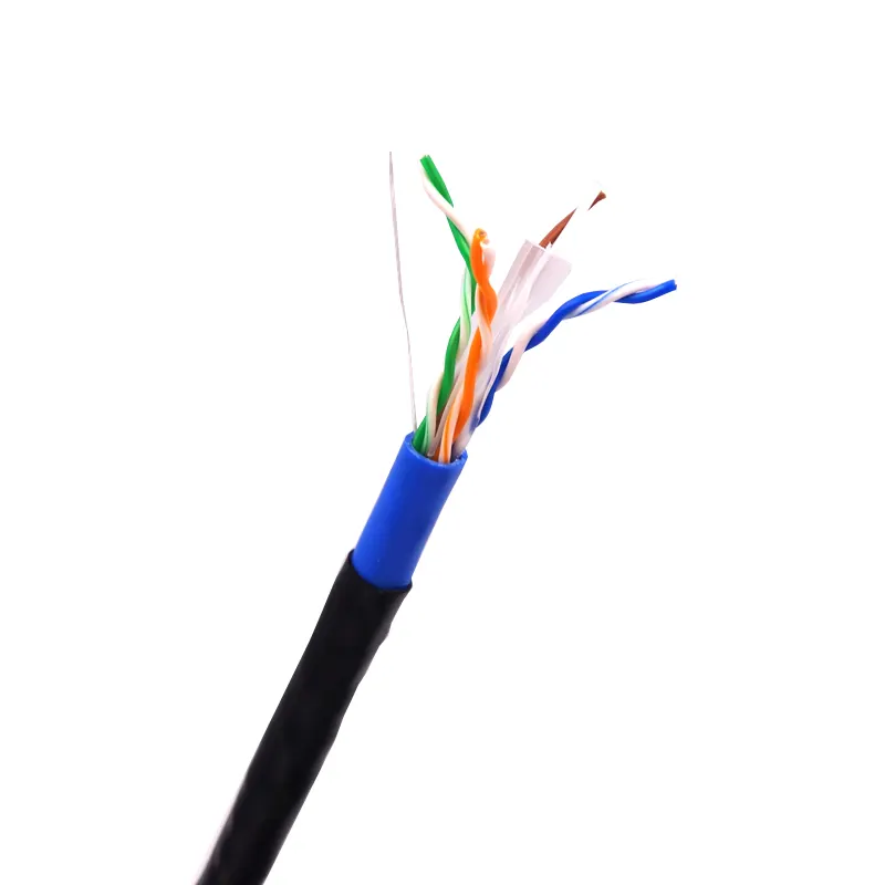 AMPXL TIA/EIA 568B standard outdoor Lan cable oem cat5e utp 4pr 24awg cat5e tester rj45 network cable