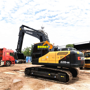 Excavadora Hyundai R215 R220 R225 Usada Original de Corea, Excavadora Hidráulica de 22 Toneladas de Segunda Mano, Maquinaria de Construcción - Product Image 1