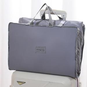 Sac de rangement de voyage pliable multifonctionnel, anti-poussière, compartimenté, pour le tri des sous-vêtements et des vêtements - Product Image 2