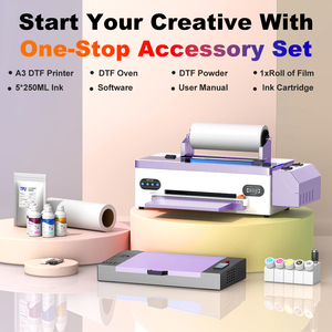 Newly Upgraded R1390 L1800 A3 DTF PET Film T-shirt 30CM Garment <b>Printing</b> <b>Machine</b> for Small Business Custom Clothes <b>Printing</b> - Product Image 3