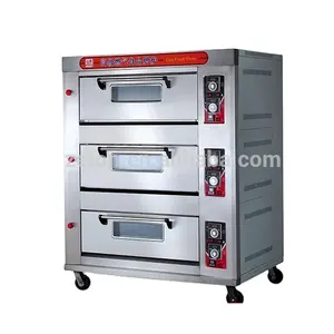 Home Use Gas Bakery Oven for Cooking Pizza