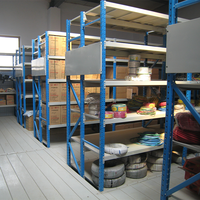 Système de rayonnage industriel robuste en acier Q235B, plateforme de stockage surélevée modulaire pour entrepôt