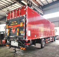 Camión de Carga 4X2 6X4 para Transporte de Mercancías Químicas, Explosivos, Gases Peligrosos, Mercancías Inflamables