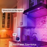 Bombilla LED de Cambio de Color Completo de 110V 220V E27/GU10, Sincronización Musical para Control Remoto WiFi Tuya, Foco Inteligente