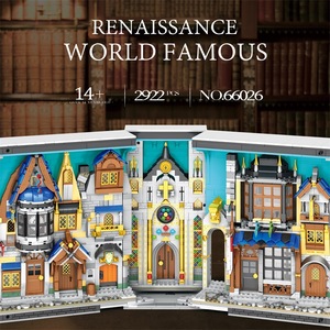 ตัวต่อ Reobrix 66026 ชุดอาคารชื่อดังระดับโลกยุคเรอเนซองส์ 2922 ชิ้น ของเล่นเสริมพัฒนาการด้านสถาปัตยกรรม สำหรับเด็กอายุ 14 ปีขึ้นไป - Product Image 3