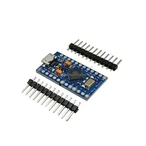 Placa de desarrollo de micro módulo ATmega32U4 5V 16MHz Pro con cabezal de PIN de 2 filas