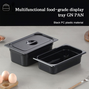 Contenedor Apilable y Duradero <span class=keywords><strong>para</strong></span> Almacenamiento de Alimentos OULU Negro PC 8L 5L con Tapa - Product Image 3
