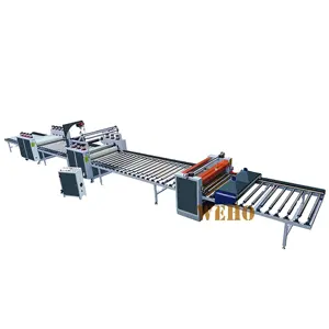 MDF Paper laminating machine production line TM689A