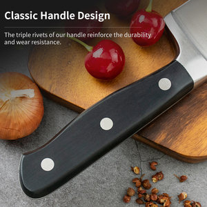 الأكثر مبيعًا في المخزون سكين طاه 8 بوصة احترافية سكين مطبخ ياباني مقبض من الفولاذ المقاوم للصدأ - Product Image 6