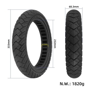 Neumático Sólido Hueco Ulip 14*2.5 de 14 Pulgadas 14x2.50, No Inflable, para Bicicleta Eléctrica, Repuesto de Neumático, Accesorios Eléctricos - Product Image 2