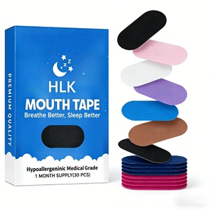 HLK 2026 Market-leading Sleep Strips <strong>Anti</strong> <strong>Snoring</strong> <strong>Devices</strong> Advanced Gentle Mouth Tape Apply to Sleeping Stop <strong>Snoring</strong> Mouth Tape - Product Image 1