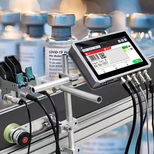 Carton Box Flatbed Lot <strong>Number</strong> Expiry Date <strong>Printing</strong> <strong>Machine</strong> Face Mask Logo Online Inkjet Printer for Pet Bottle Plastic Bag <strong>Label</strong> - Product Image 3