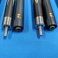 Queue de billard en fibre de carbone 1/2 pièce avec joint Uni-Loc, pointe de 13 mm, longueur de 57 pouces, prix de gros, en promotion