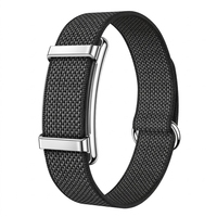 Bracelet intelligent sans écran, bracelet tressé pour poignet, surveillance de la fréquence cardiaque et du sommeil, bracelet multisports pour la remise en forme quotidienne