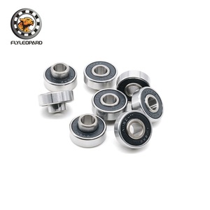 ตลับลูกปืนโรลเลอร์สเก็ต Flyleopard 608-2RS ขนาด 8x22x7 มม. Abec-3 ทำจากเหล็กโครเมียมทรงกระบอก สำหรับการใช้งานความเร็วสูง - Product Image 5