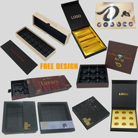 Boîte à chocolat en papier de luxe de haute qualité pour cadeau, date verticale, décoration du Ramadan, emballage de biscuits de sushi, nourriture pour bébé, gaufrage