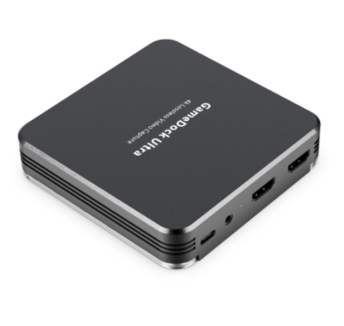 New HDMI Game Capture Card Live Stream and Record in 4K30P or 1080P 120HZ HDR Video Pass-Through up to 240fpsUltra-Low Latency