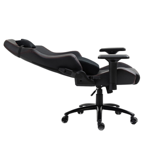 Silla <span class=keywords><strong>Gamer</strong></span> Económica Reclinable 4D Negra para Oficina, Diseño Audaz, Silla de Juego Totalmente Personalizable, Silla de Computadora Funcional con Función de Balanceo - Product Image 3