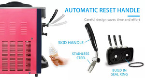 ماكينة صنع الطعام للاستخدام المنزلي والأعمال التجارية الجديدة والمستخدمة في المطاعم التي تقدم نكهات ماء الفاكهة القائمة على الحليب - Product Image 5