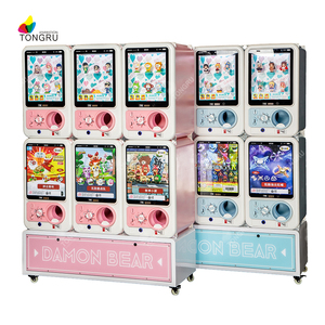 Machine à capsules à monnayeur, machine Gacha à <span class=keywords><strong>carte</strong></span> <span class=keywords><strong>de</strong></span> crédit, paiement sans argent liquide pour centre commercial moderne, machine Gachapon à œufs à rotation - Product Image 1