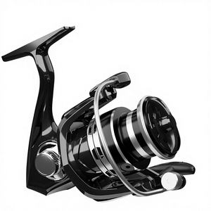 <span class=keywords><strong>Moulinet</strong></span> de pêche en métal pour eau salée HK 1000-7000, 5.2:1, haute vitesse, 12 kg de résistance maximale, engrenage en alliage de zinc, axe en acier inoxydable - Product Image 2