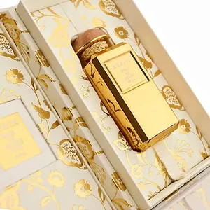 Botol parfum kosong kemasan parfum Caja kemasan kotak kardus untuk parfum Para desain mewah 50 10 100 Ml menerima