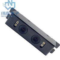 Modul Kamera Binokuler WN-L2003.K104RSM Sensor USB 1080P 2MP untuk Penggunaan Dalam Ruangan, Pengenalan Wajah, Penglihatan Malam IR, Casing Aluminium, Colokan