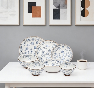 Factory <b>Cheap</b> Price High Quality Dining Set Nordic Series Hotel Dinner Plate Set Tableware Ceramic - Product Image 3