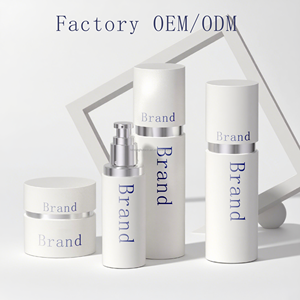 Custom logo cosmetic plastic bottle 30ml 50ml 80ml 100ml 120ml 150ml 200ml airless vacuum cosmetic pump bottle - Product Image 3