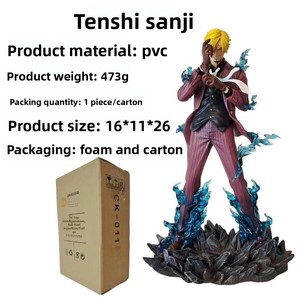 Statuetta Decorativa in PVC di Sanji con Fiamme del Diavolo, Stile <span class=keywords><strong>CK</strong></span>, Modellino Trendy per Collezionisti - Product Image 2