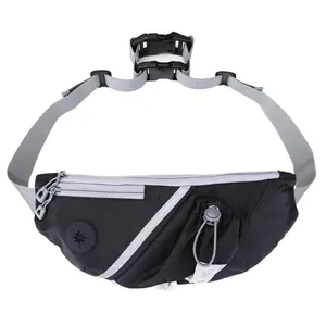 Hands Free Adjustable Pet Waist Belt for Running Walking Hiking Training