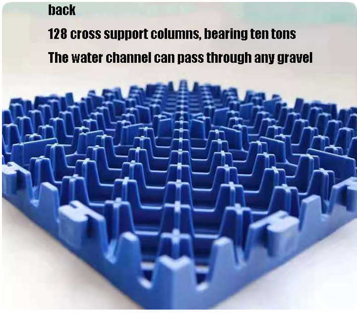Modular Interlocking Plastic Garage Vented Floor Tiles for Car Detailing
