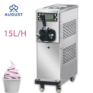 3 rasa profesional komersial pembuat es krim produsen lembut melayani mesin Yogurt beku mesin es krim