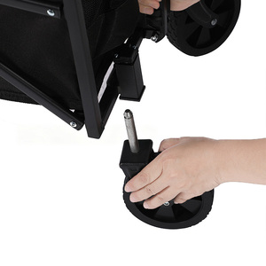 Práctico <span class=keywords><strong>y</strong></span> conveniente Carro de mano para pícnic al aire libre con <span class=keywords><strong>cuatro</strong></span> ruedas plegables de gran capacidad Material de tela Oxford Carro de mano plegable - Product Image 5