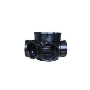 Chambre d'inspection de té en plastique PP de marque HIPPO à bas prix durable de haute qualité salle d'essai de terrassement légère souterraine - Product Image 3