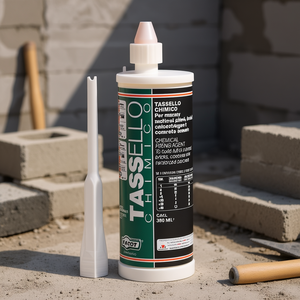 Tassello Chimico Agente de Anclaje Químico 380 ml para Fijación en Mampostería y Hormigón - Product Image 2