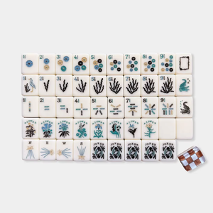 Beach House Ocean 美式麻将牌套装 160 块，亚克力材质，海马雕刻，附赠垫子 - Product Image 6