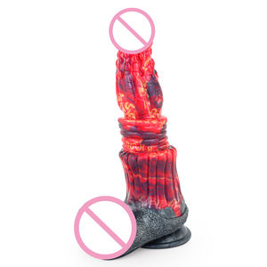 N-FD5049 Frauen Paar Tier <span class=keywords><strong>Sex</strong></span> Fleisch wie Erwachsene Sexspielzeug Herstellung Dildo für Homosexuell Männer groß - Product Image 5