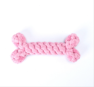 Giocattoli per Cani in Corda di Cotone Resistente, Giochi da Masticare per la Pulizia dei Denti, Giocattoli da Morso per Animali Domestici - Product Image 4