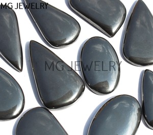 Cabochon en hématite 100% naturel semi-précieux fait à la main pierre précieuse en vrac guérison lisse dos plat pierre précieuse lot de gros - Product Image 4