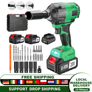 3 1/2 20V Industrial-Grade Cordless Impact <b>Wrench</b> 800nm Torque DIY CW-20DNEW Cordless Impact <b>Wrench</b> CW-20DNEW - Product Image 1